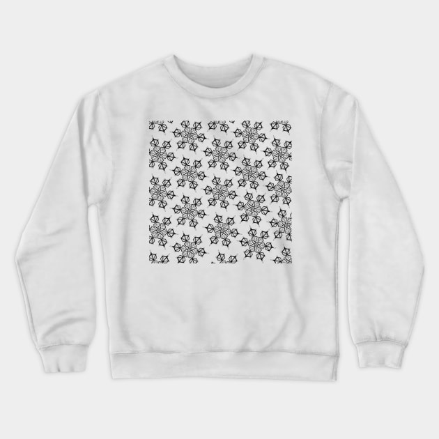 Inktober: Snow Pattern Crewneck Sweatshirt by Shellz-art